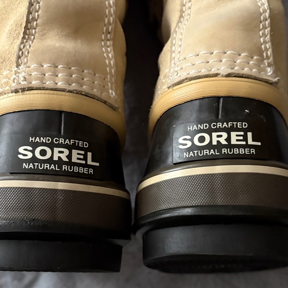 EUC Women’s Sorel Joan of Arctic Suede/Faux Fur Waterproof Boots size 8 - Picture 9 of 15